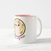 ニャーヨーラブ | ツートーンマグカップ (正面右)