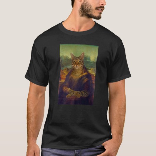 ニャーリおもしろいサ猫T猫 Tシャツ (正面)