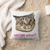 ニャー何??クッション クッション (ブランケット)