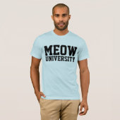ニャー大学キャットTシャツ Tシャツ (正面フル)