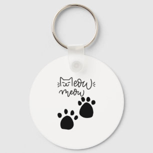 ニャー猫好きデザイン#CatLady #FelineFashio キーホルダー