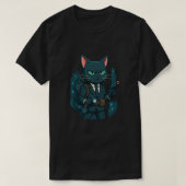 ニャー・オプス Tシャツ (デザイン正面)