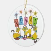 ニャー! セラミックオーナメント (左)