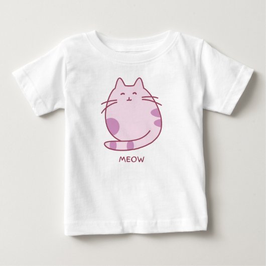 ニャー ベビーTシャツ (正面)