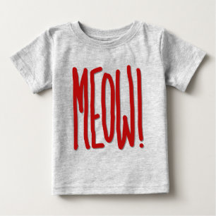 ニャー! ベビーTシャツ