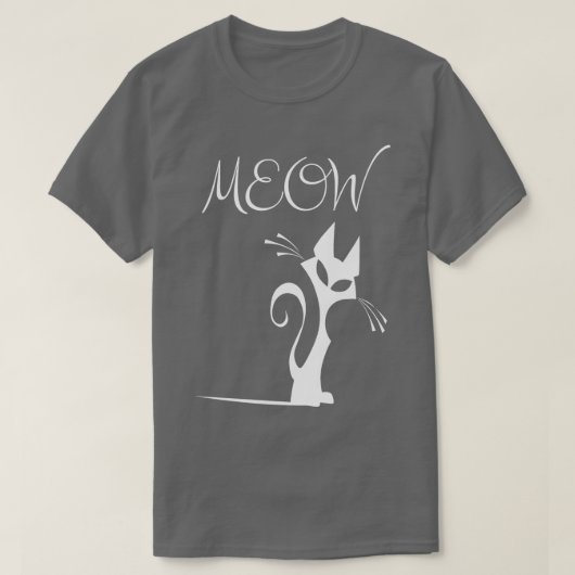 ニャー Tシャツ (デザイン正面)