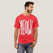 ニャー！ Tシャツ (正面フル)