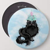 ニヤズカタコーン 缶バッジ (正面&裏面)