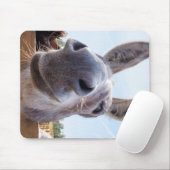 ニヤニヤしたドバ間抜けイ マウスパッド (マウス)