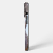 ニヤニヤしたドバ間抜けイ iPhoneケース (左側面)