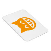 ニヤニヤする絵文字 マグネット (右側)