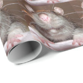 ニヤニヤのラットラップ紙 ラッピングペーパー (ロールコーナー)