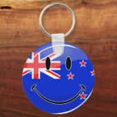 ニヤニヤ国旗 キーホルダー (正面)