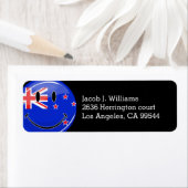 ニヤニヤ国旗 ラベル (インサイチュ)