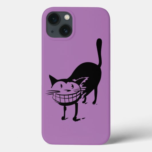 ニヤニヤ猫ケースメイトiPhoneケース Case-Mate iPhoneケース (裏面)