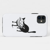 ニヤニヤ猫ケースメイトiPhoneケース Case-Mate iPhoneケース (裏面(横))