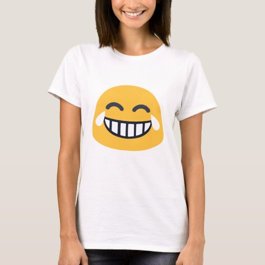 ニヤニヤ絵文字 Tシャツ (正面)
