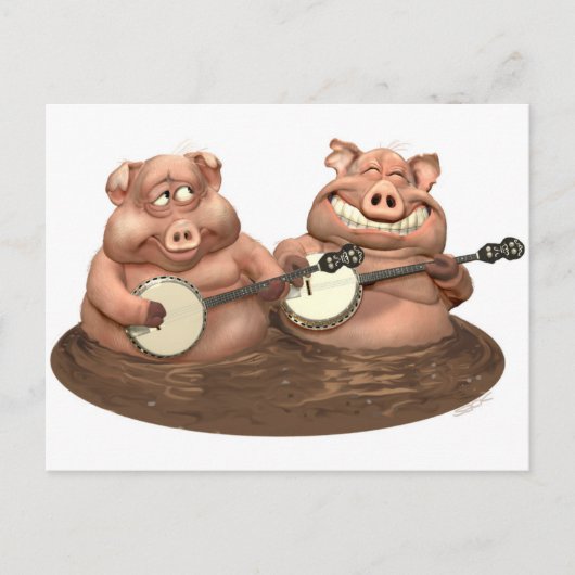 ニヤニヤ ポストカード (正面)