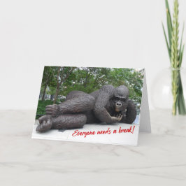 ニヤニ王が休む。NYC - Hカード カード