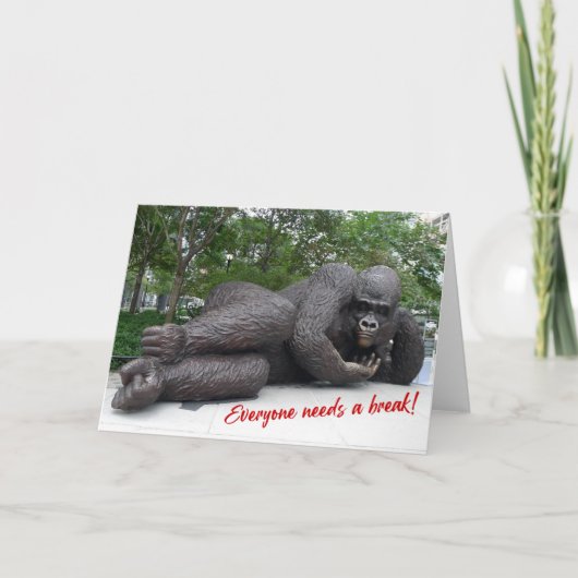 ニヤニ王が休む。NYC - Hカード カード (正面)