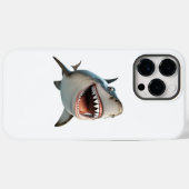 ニヤリと笑うよくはしゃぐ歯の姿 Case-Mate iPhoneケース (裏面 (横))