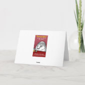 ニュおもしろいーヨーカースタイルグリーテ空白のィングカード カード (裏面)