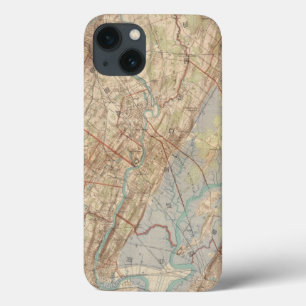 ニュアークおよびPaterson、ニュージャージー iPhone 13ケース