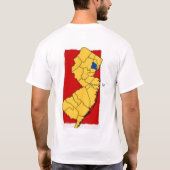 ニュアークからの挨拶 Tシャツ (裏面)