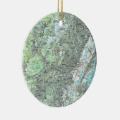 ニュアークNJおよび周囲Map (1986年) セラミックオーナメント (右)