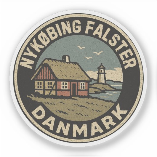 ニュケビング・ファルステル デンマーク Danmark シール (正面)
