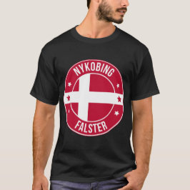 ニュコービング・ファルスタ デンマークの都市 Tシャツ