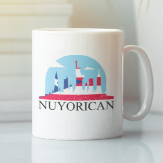 ニュヨリカンプライドニューヨークプエルトリコ伝統 コーヒーマグカップ