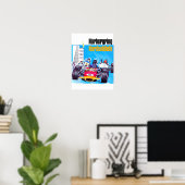 ニュルブルクリンググランプリヴィンテージカーレース ポスター (ホームオフィス)