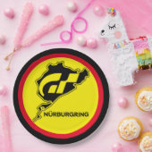 ニュルブルクリングドイツ国旗ドイツ・グランツーリスモGT ペーパープレート (パーティー)