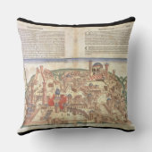 ニュルンベルクからのエルサレム市の眺め、 クッション (裏面)