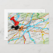 ニュルンベルクドイツ，ニュルンベルク ポストカード (正面/裏面)