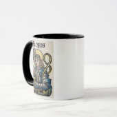 ニュルンベルク年代記に描かれた聖ゲオルギウス マグカップ (正面左)