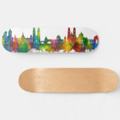 ニュルンベルグドイツスカイライン スケートボード (横)