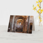 ニュンベルク礼拝堂グリーティングカード カード (黄色い花)