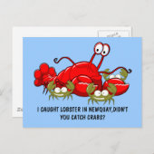 ニューおもしろいキー ポストカード (正面/裏面)