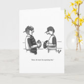 ニューおもしろいヨーカースタイルグリーティ空白のングカード カード (黄色い花)