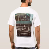 ニューのTシャツ Tシャツ (裏面)