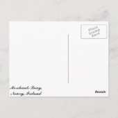 ニューアイルランドの商船、ヴィンテージ ポストカード (裏面)