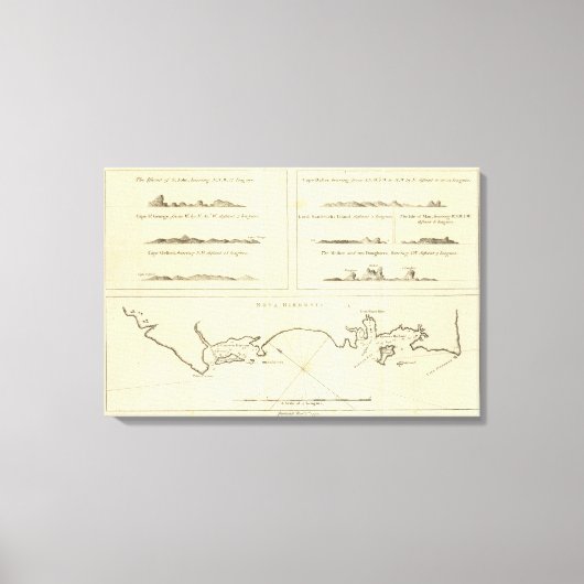 ニューアイルランド キャンバスプリント (正面)