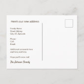 ニューアドレスキャビン素朴ホームスウィートホーム 案内ポストカード (裏面)