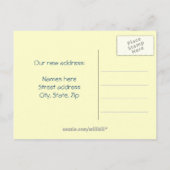 ニューアドレスシーウニとシーシェル葉書 案内ポストカード (裏面)