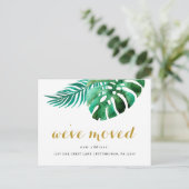 ニューアドレストロピカルパームズムービング 案内ポストカード (スタンド正面)