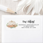 ニューアドレスパンプキン差出人住所 ラベル (インサイチュ)