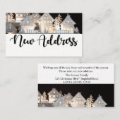 ニューアドレスライトクリスマスハウス エンクロージャーカード (正面/裏面)