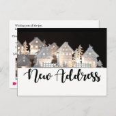 ニューアドレスライトクリスマスハウス ポストカード (正面/裏面)